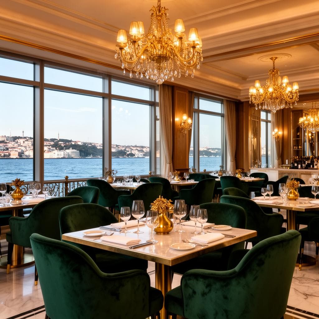 Tepe Restaurant İç Mekan